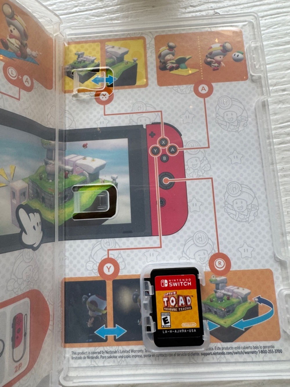 Nintendo Switch Captain Toad: Treasure Tracker - Yellow Cover - Picture 2 of 2